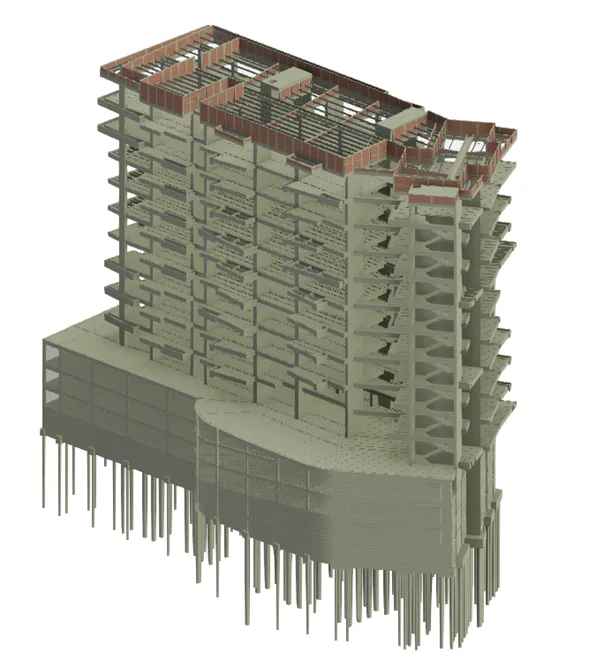 Torre Múcura, vista alternativa